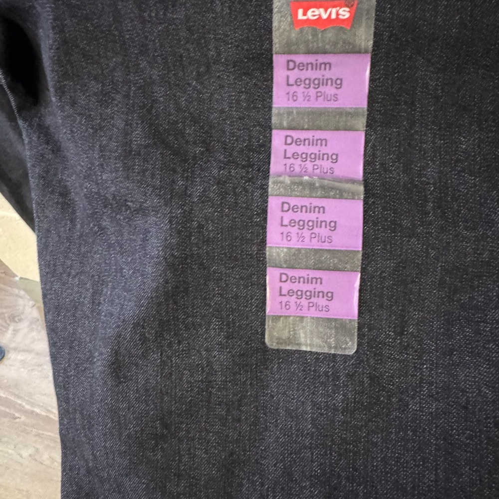 Levi's Charcoal Denim Leggings